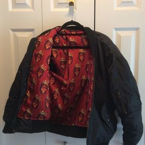 King Biggie Smalls reversible puffy jacket